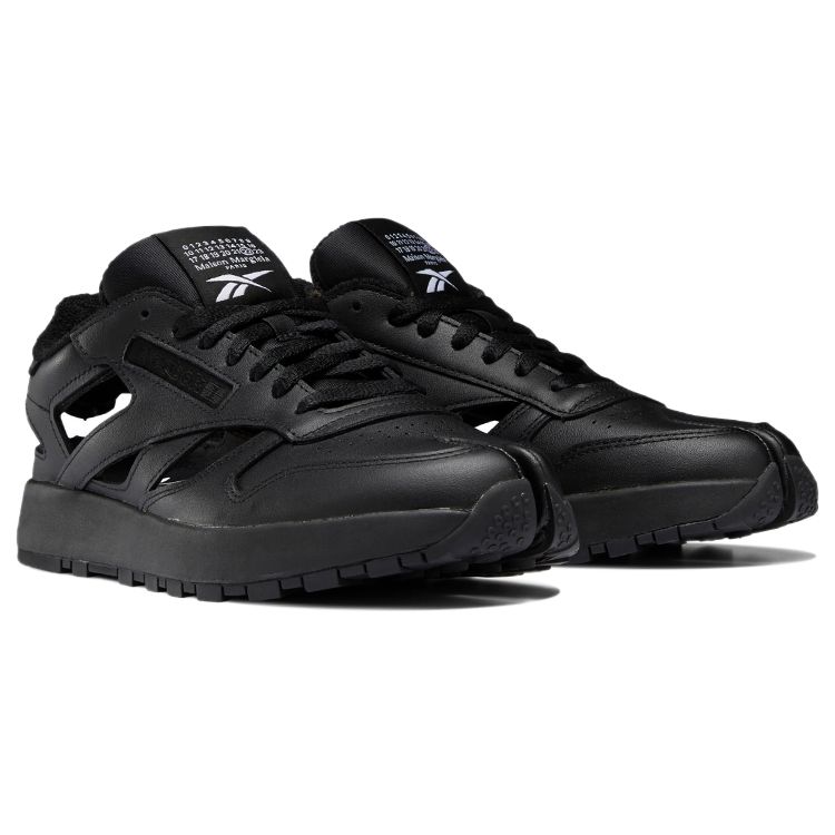 Maison Margiela x Reebok Classic Leather DQ Schwarz Unisex Sneaker Schuhwerk-Weiß GY0244