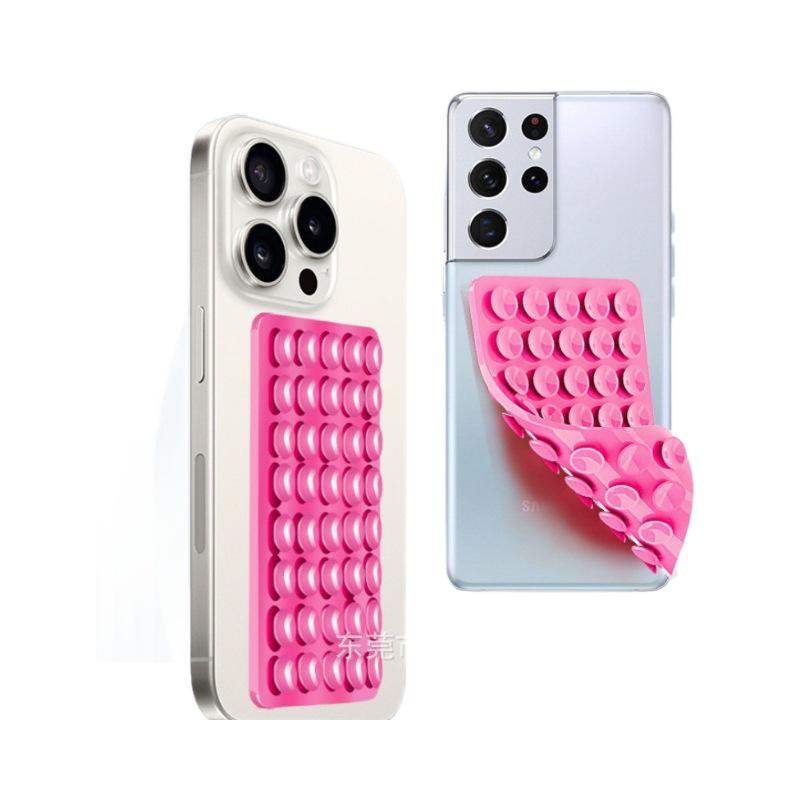 Silicone Double-Sided Non-Slip Suction Cups, Washable, 40-Pack