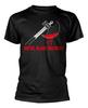 Unisex Shirt Cotton Oversize Large Size Negra Metal Blade Records - Axe Logo