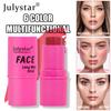 JULYSTAR Schönheit Gesicht Aufhellend und Pflegend Highlight Stick Make-up Natürlich Dreidimensional Langanhaltend Leicht zu Färbender Rouge Stick