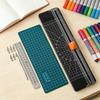 Dual Blade Portable Paper Cutter - Durable Sharp Craft & Office Knife for Students and Artists