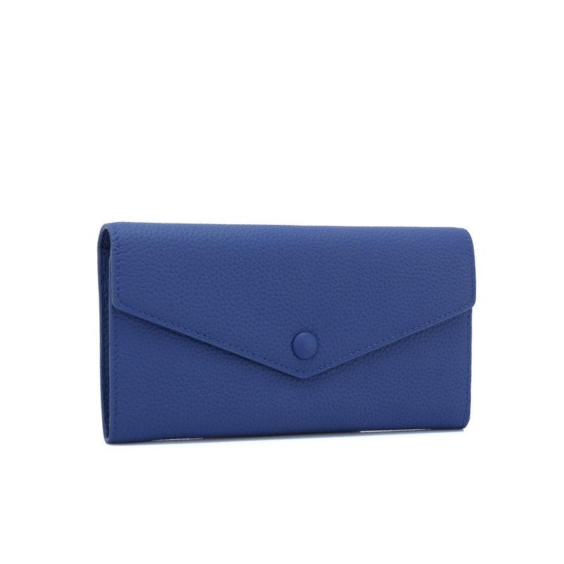 Genuine Leather Long-section Wallet Integrated Handbag Three-layer Cowhide Large Capacity Card Bag Mobile Phone Leather Case Zero Wallet