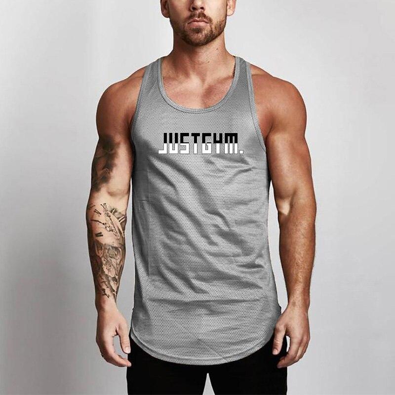 Muscleguys Ärmelloses Fitness-Unterhemd für den Sommer für Herren, Training, Laufen, Sport, bequem, atmungsaktiv