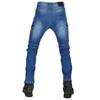 Motorcycle jeans men's, motorcycle cycling pants winter velvet warm racing anti-drop pants