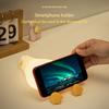LED Lying Flat Duck Night Light, 3 Level Dimmable Nursery Nightlight,Cute Lamps Silicone Squishy Light Up Duck,Home Room Decor