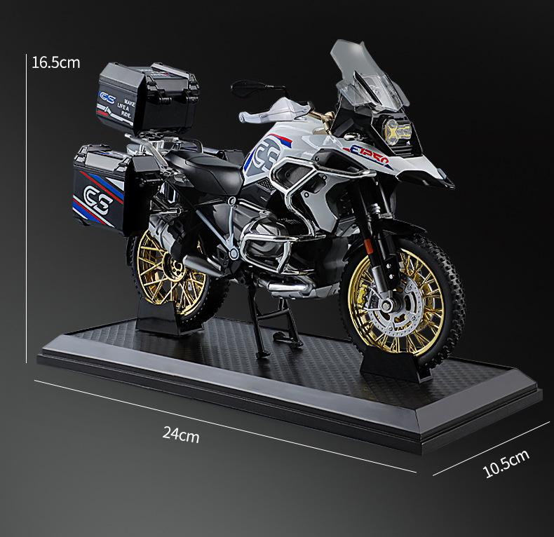 BMW R1250 GS Adventure 1:10 Die-Cast Simulation Motorcycle Model Toy