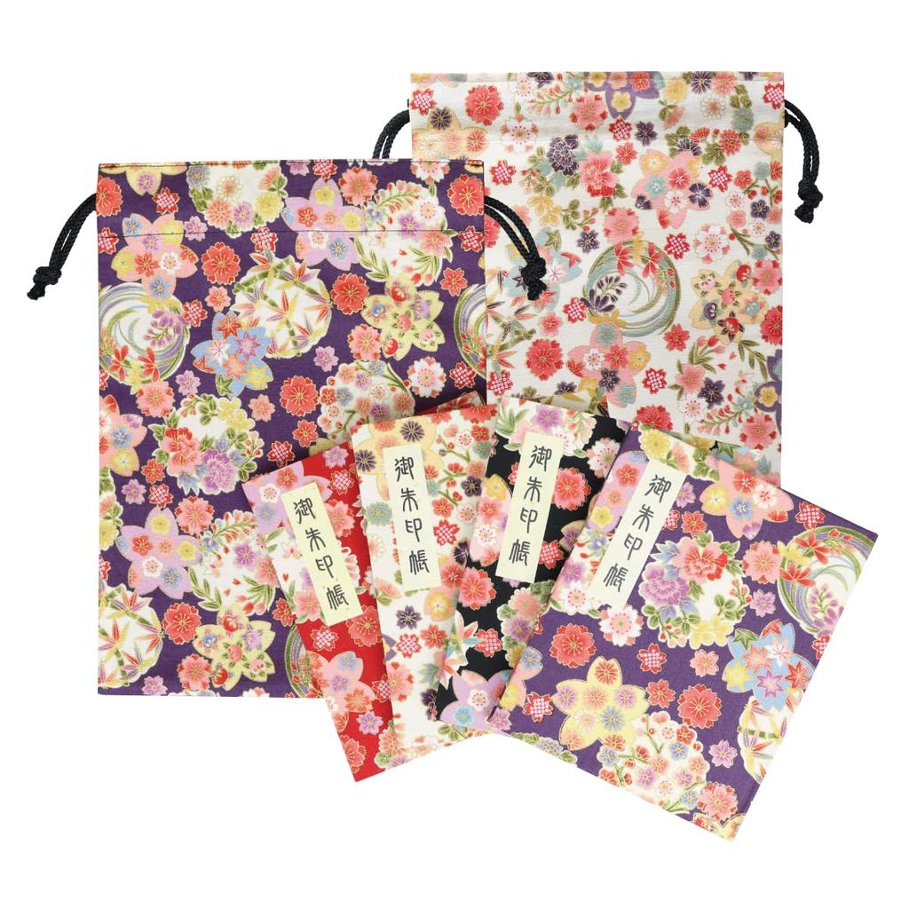 Drawstring bag: Shikisai Ranman (Shikisai Ranman (natural))