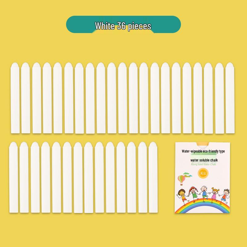 Colorful Water-soluble Erasable Chalk for Children's Classrooms and Kindergarten Graffiti