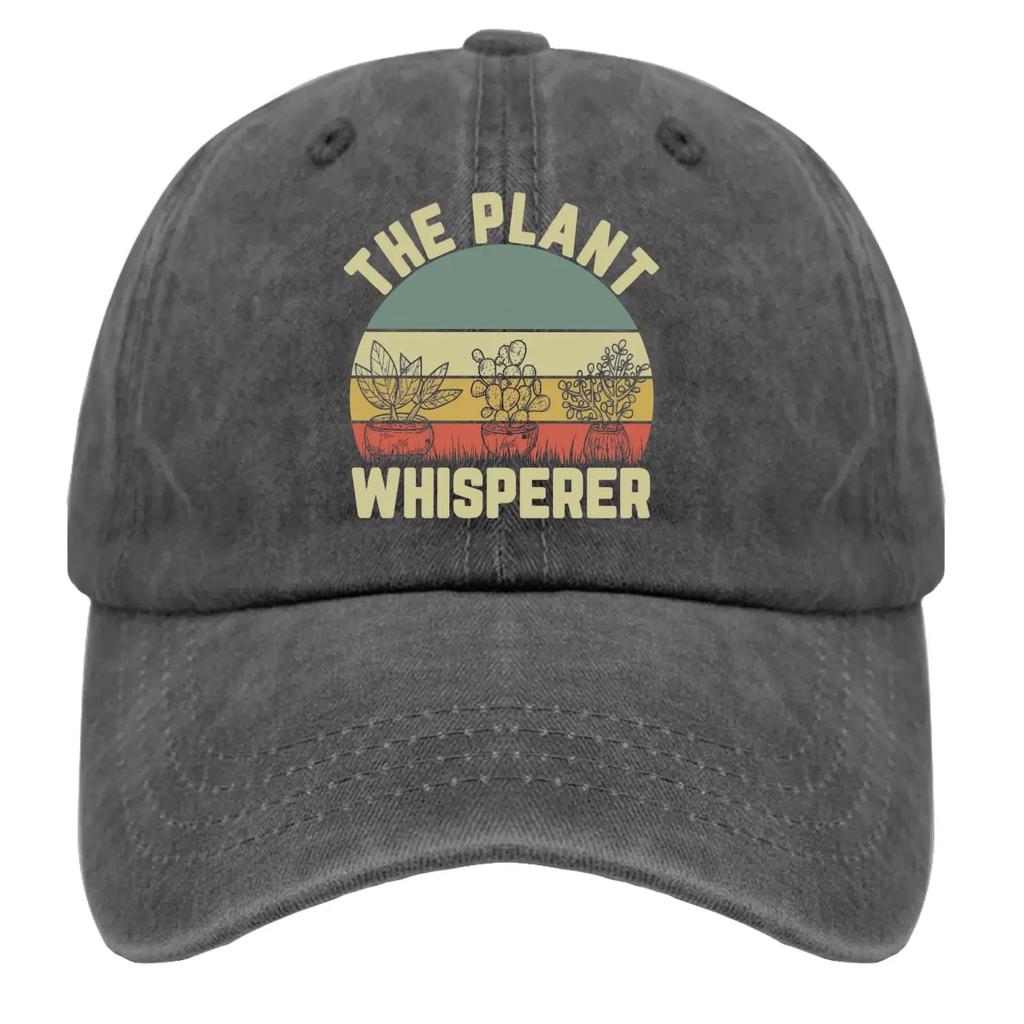 Funny Gardener Dad Hat The Plant Whisperer Plant Gardening Baseball Cap for Men Vintage Hats Adjustable