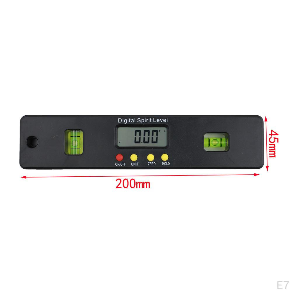 4×90 Degree Digital Inclinometer with Display, Precision Gauge, Angle for Woodworking And DIY