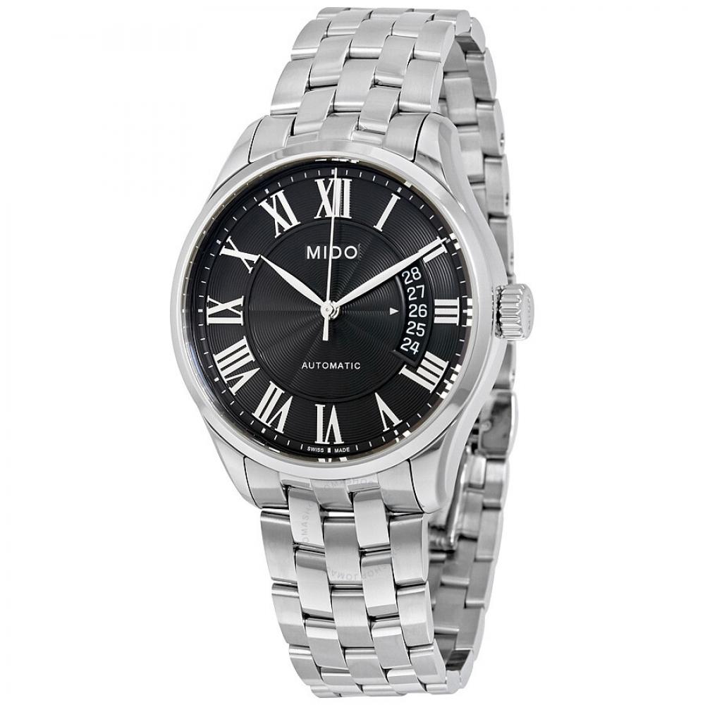 

Mido Belluna Ii Automatic Black Dial Men S Watch M024.407.11.053.00 M0244071105300