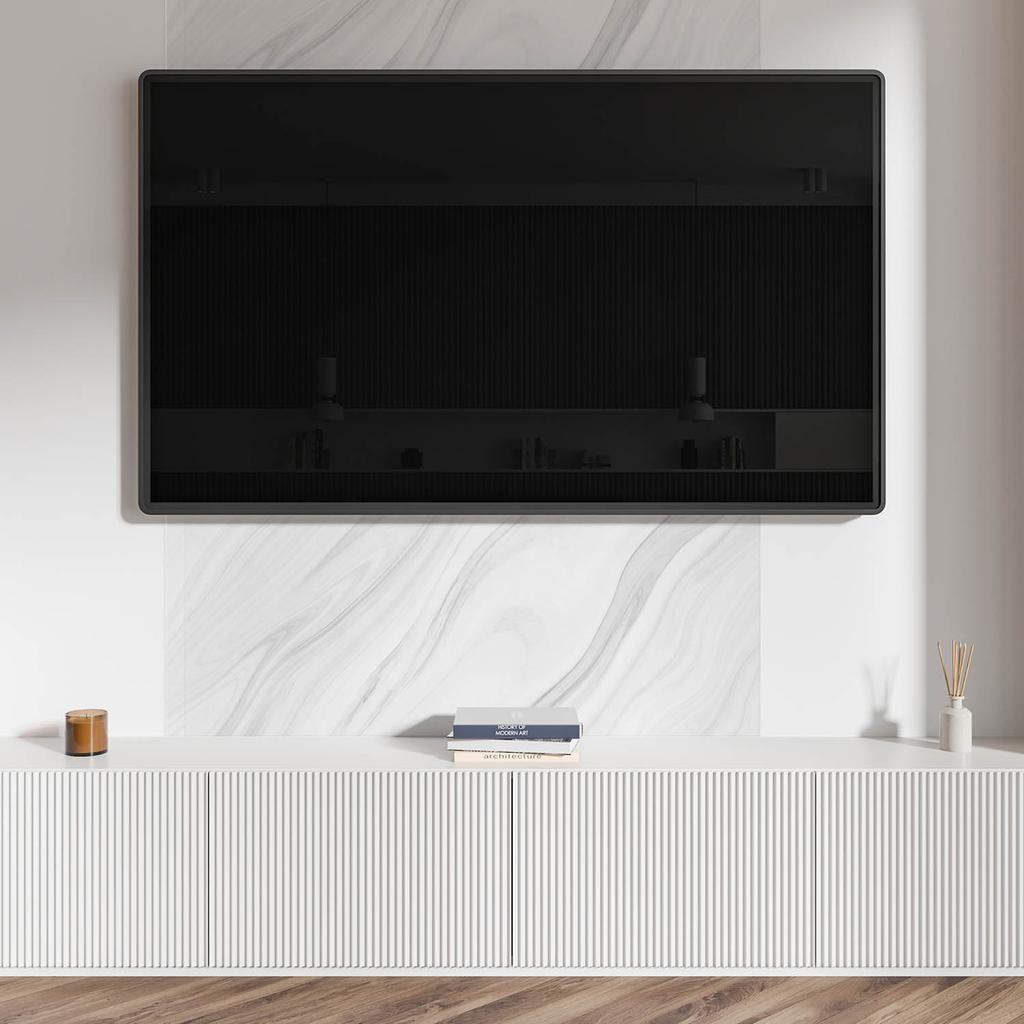 Okładzina Winylowa Samoprzylepna Z Nadrukiem 120X60 Cm Wzór Marmurowy Z Falami