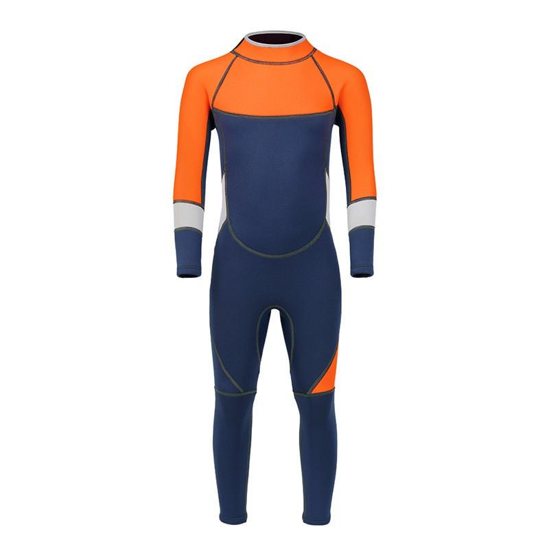 Kids 2mm Neoprene Fullsuit Wetsuit Surfing Diving Swimming Warmth UV Protection Long Sleeve