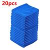 5/10/20PCS 30*30cm Car Cleaning Towels Polishing Duster Car Drying Cloth Microfiber Thin Water Suction Rags Home Clean Tools