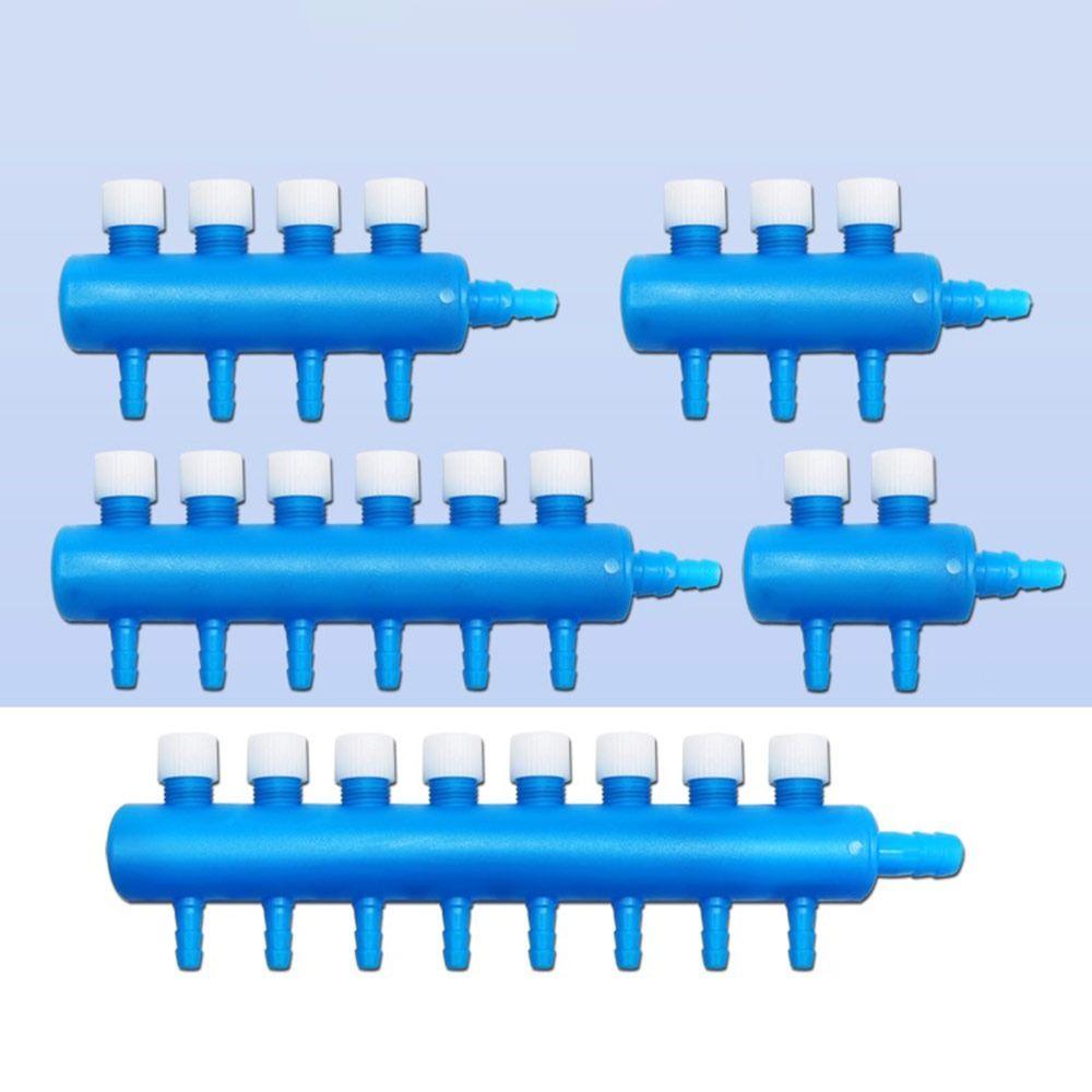 Multi Outlet Air Flow Control Valve Adjustable Aquarium Air Splitter Aquarium Aeration