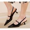 Neue Mode Damenschuhe Ohne Fersen Spitze Stiletto Slingback Sandalen Damen Sexy Kleid Party Damen Hohe Absätze Pumps
