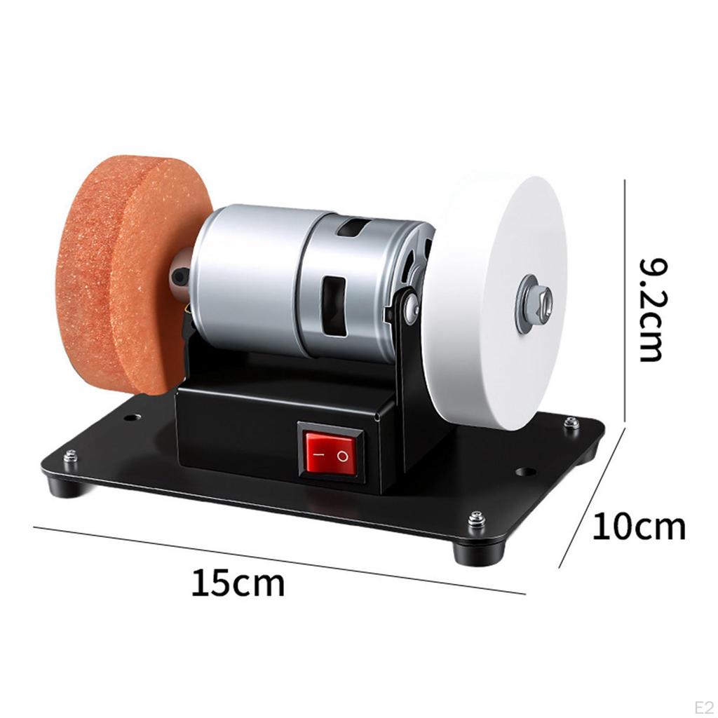 Mini Bench Grind Grinding Tool Supplies Sturdy DIY 7 Speed Adjustable Equipment Accessories