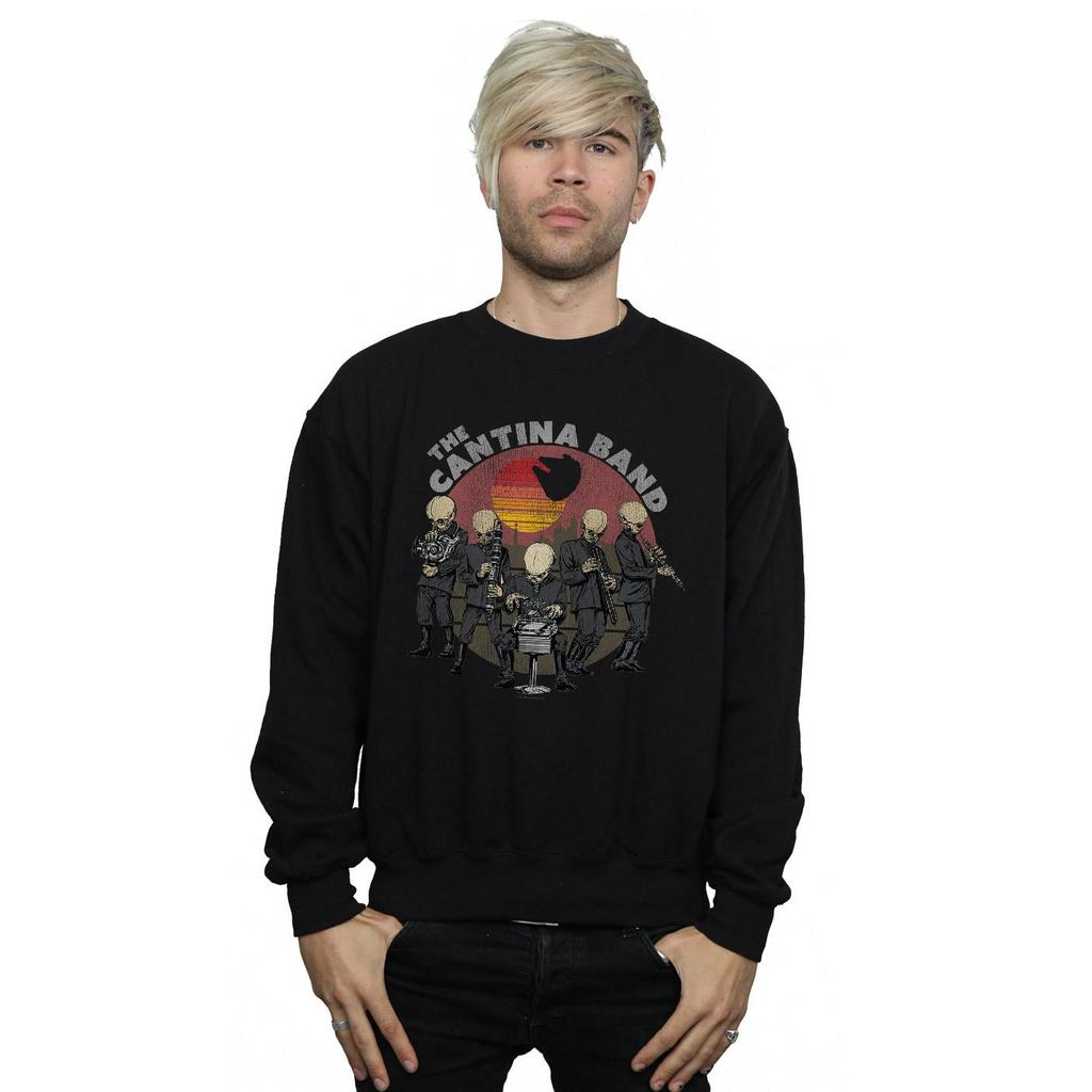 Star Wars Mens Cantina Band Sweatshirt