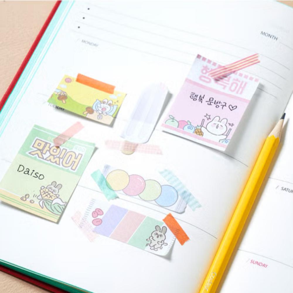 Ticket Sticky Memo Pad 80 Sheets