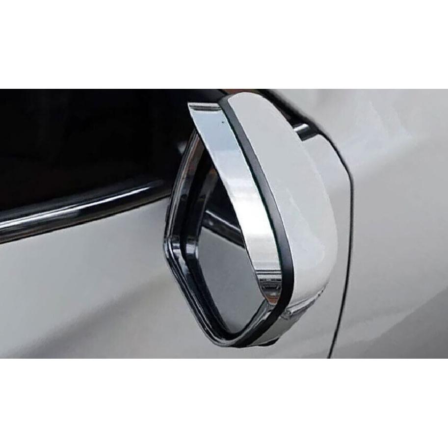 For Mitsubishi Eclipse Cross 2018-2024 Bright Chrome Rear View Mirror Frame Trim