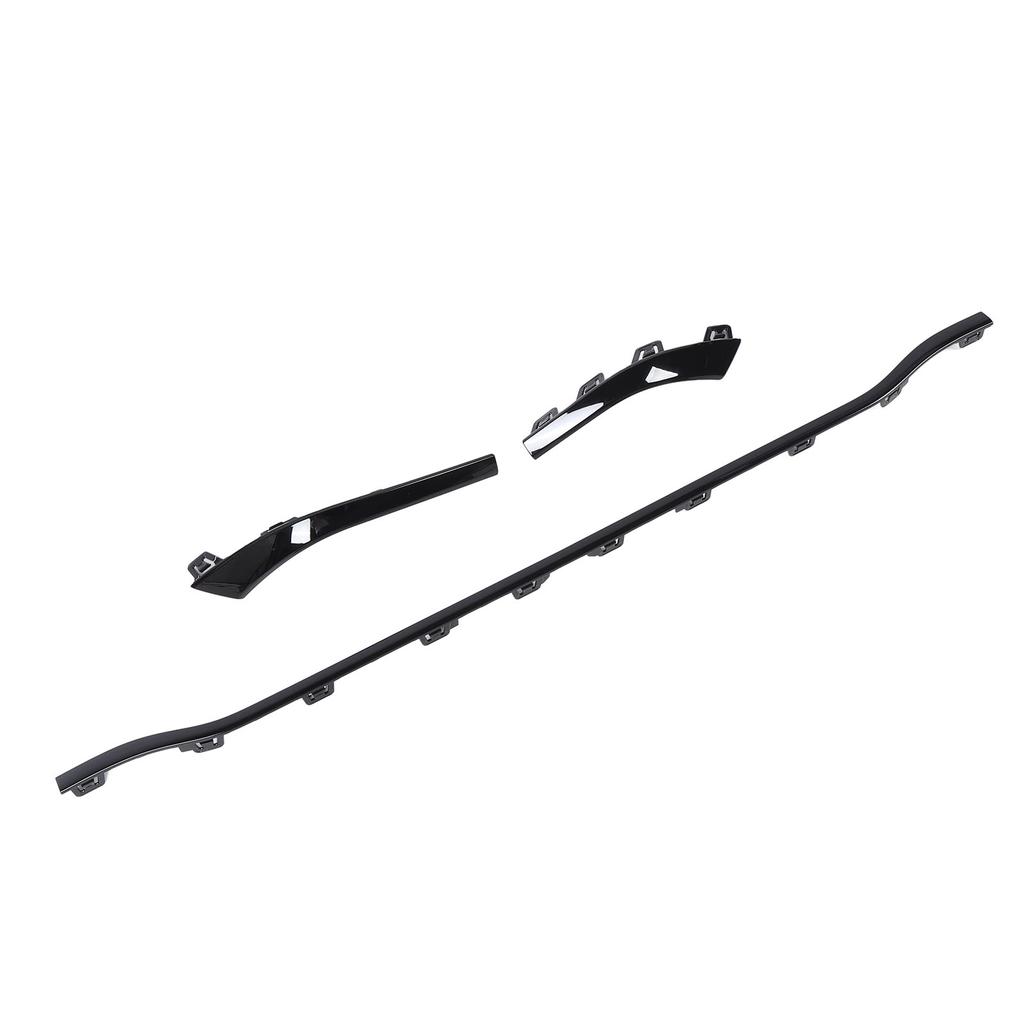 3pcs Rr Bumper Trim Strip Left Right Center Lower Bumper Cover Trim For C-Class W206   Line 2022-2024