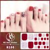 3D Faux Diamond Toe Nail Stickers, Waterproof Long-Lasting Skin Brightening Toe Nail Patches
