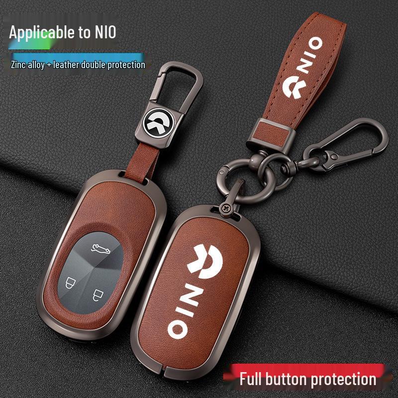 Nio Key Case for ET5, ET7 (2022), ES6, ES7, EC6, ES8 - Luxurious Buckle Design for Men