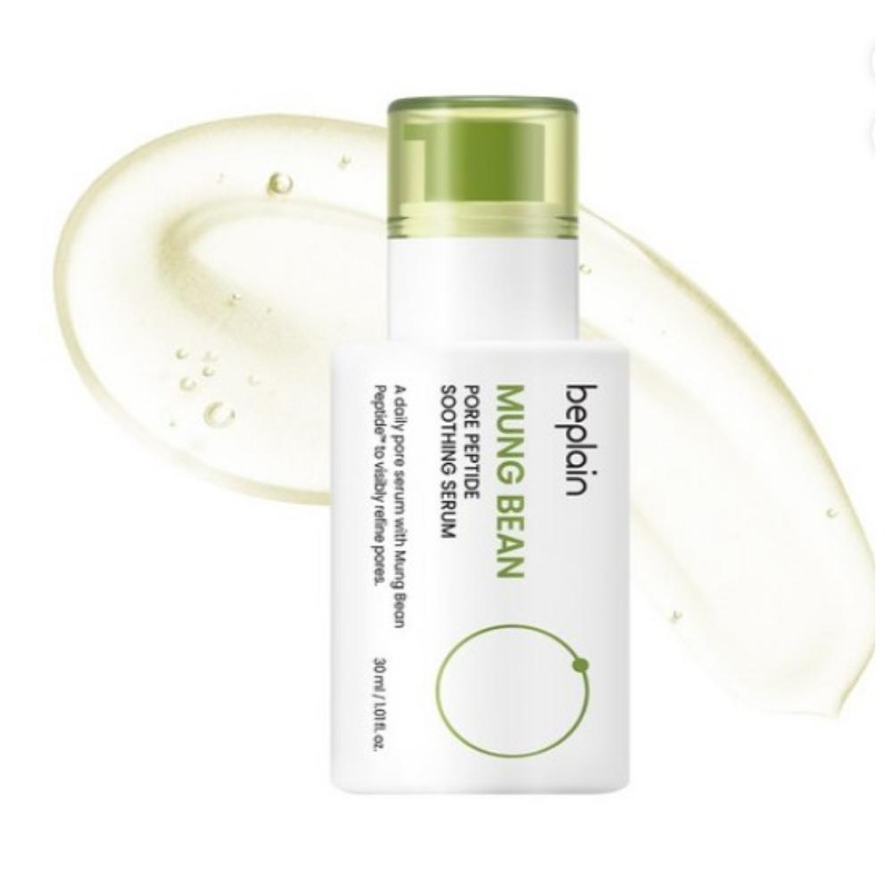 Beplain Mung Bean Pore Peptide Soothing Serum Hydrating & Calming Face Serum 30ml