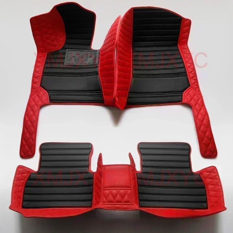 Customized 5D Car Floor Mats for Mercedes Benz GLA X156 H247 2019-2024 GLB 5 Seat 7 Seat Car Interior Accessories Carpets