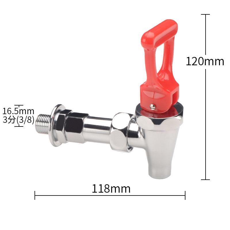 Electric Water Boiler Faucet Copper High Temperature Resistant Milk Tea Insulation Bucket Faucet Water Machine Pot Accessories