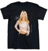 Rare Jessica Simpson Signed Cotton Black All Size T Shirt For Men Unisex T-Shirt