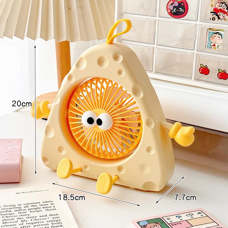

Compact USB Electric Mini Desktop Fan - Portable & Cute Design Boxed