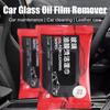 5 Bags Dusting Wipes Car Windshield Glass Cleaner Portable Car Cleaning Wipes
