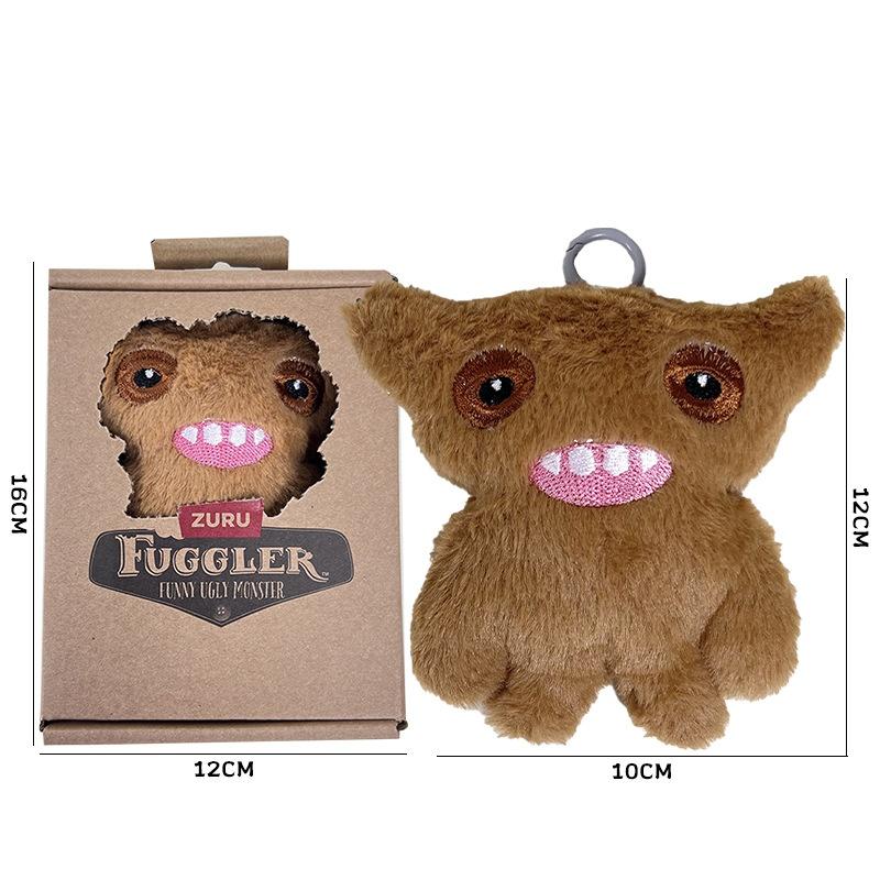Fuggler Tooth Monster Ugly Cute Funny Baby V3 Series Plush Doll Ornament Bed And Sofa Decoration Children'S Birthday Gift