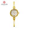 Women's luxury watch with a small dial, quartz watch, high-end stainless steel bracelet, women's design wristwatch.