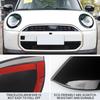 ABS Glossy And Matt Black Color Angry Eyelid For Mini Cooper F65 F66 Headlight Double Eyelid Exterior Decorative Car Accessories