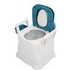 Commode for Adults Anti Slip Soft Padded High Load Capacity Commode Toilet with Garbage Bag