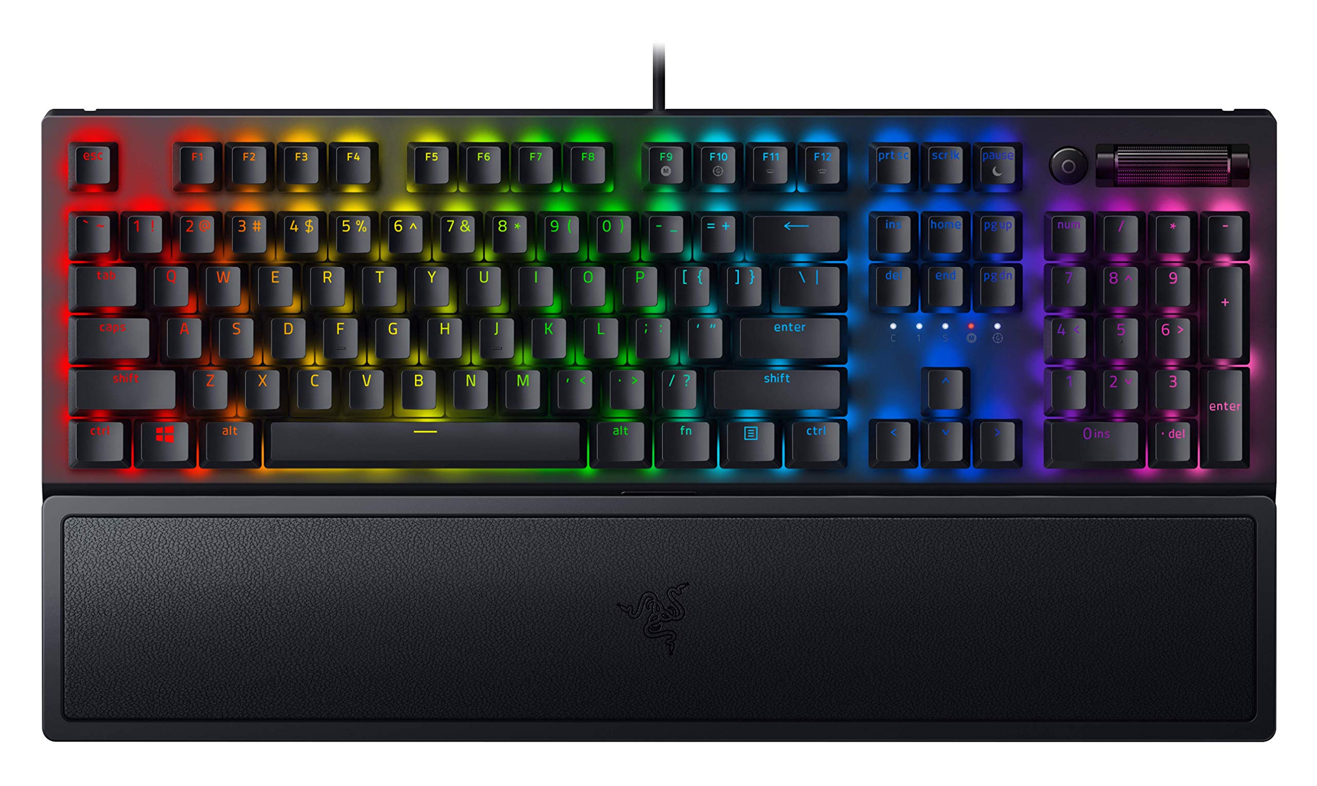 

Razer BlackWidow V3 Yellow Switch Gaming Keyboard Mechanical Yellow Axis Chroma RGB English Layout Авторизований дистриб’ютор [Японська гарантія] чорний