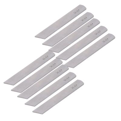 10 Pezzi Lame Inferiori per Macchina da Cucire Kit di Ricambio in Acciaio Adatti per SiRUBA 737 747 757