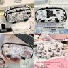 Hello Kitty Capybara Pen Case With Flip Cover Design For Students And Office Use