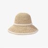 Hat Style Versatile Straw Woven Sweet Pearl Womens Sunshade Hatscaps Fisherman