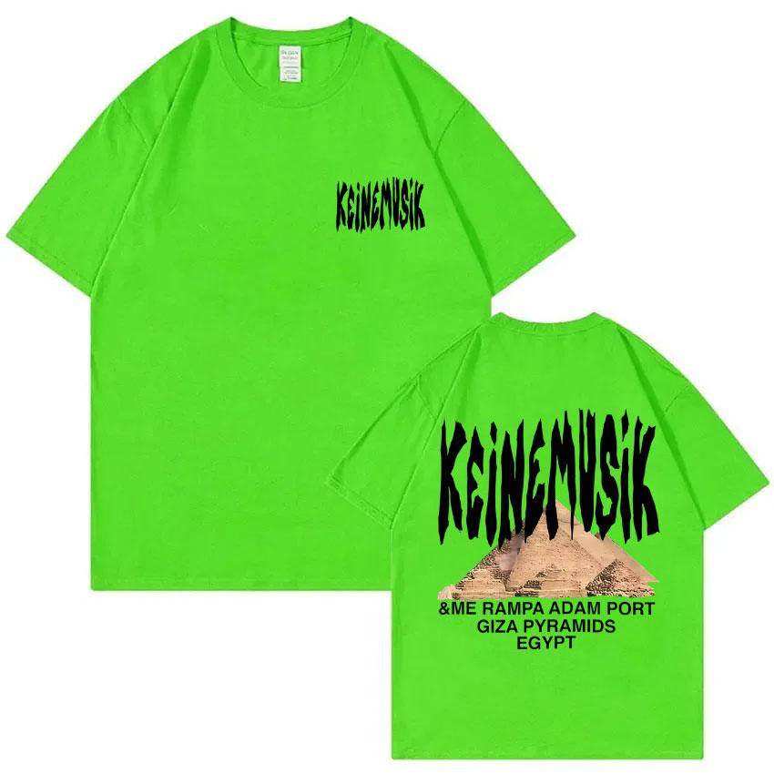 

Summer Keinemusik X Pacha T-shirt Men Women Fashion Trend Street Short Sleeve T Shirt Men s Hip Hop 100% Cotton Tees Streetwear 2XL