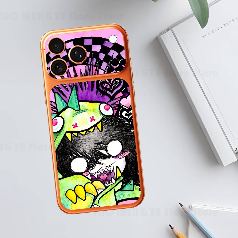 

Rawr Xd Aesthetic Illustration Plain Decal Skin For IPhone17 Pro ProMax Back Film Cover Wrap Anti-scratch Durable Sticker iPhone17promax