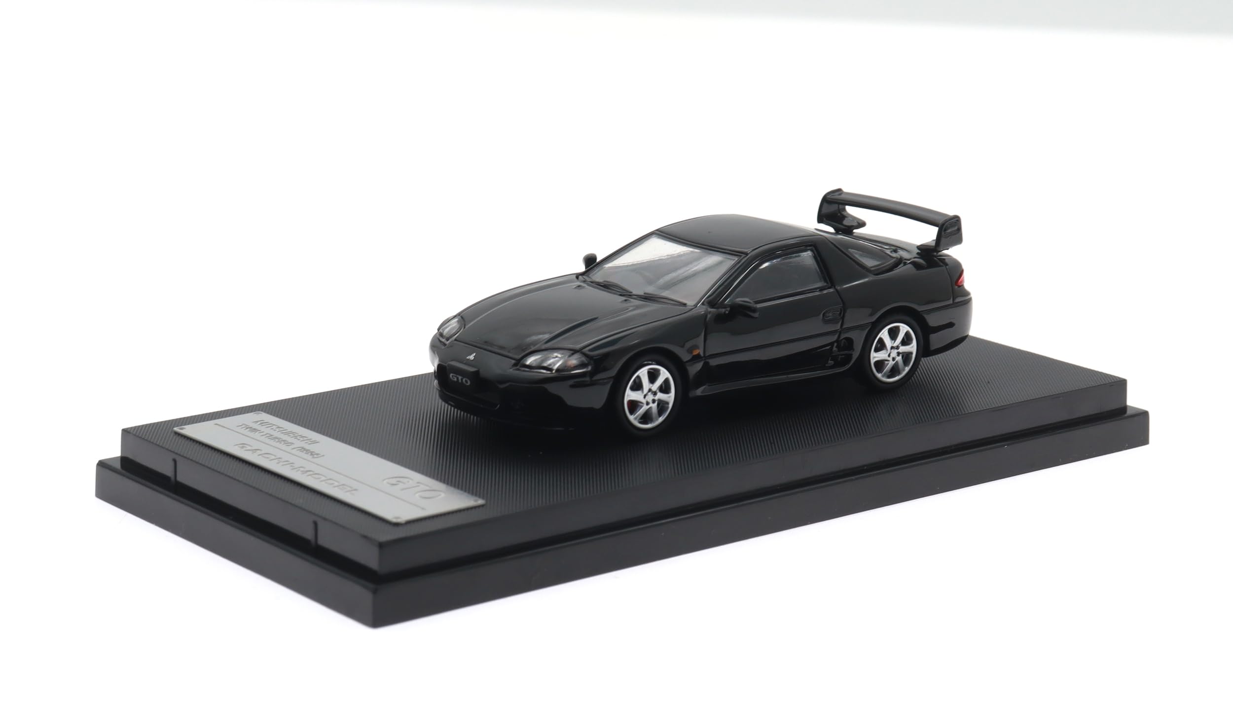 

GACHI MODELS 1/64 Scale Mitsubishi GTO (1998) Pyrenees Black Finished Product GM64001BK