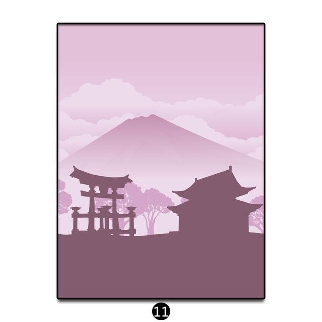 Архитектурный пейзаж в японском стиле — фото 12