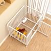 Foldable Dog Fence & Bed for Small to Medium Breeds - Corgi, Teddy, Bichon