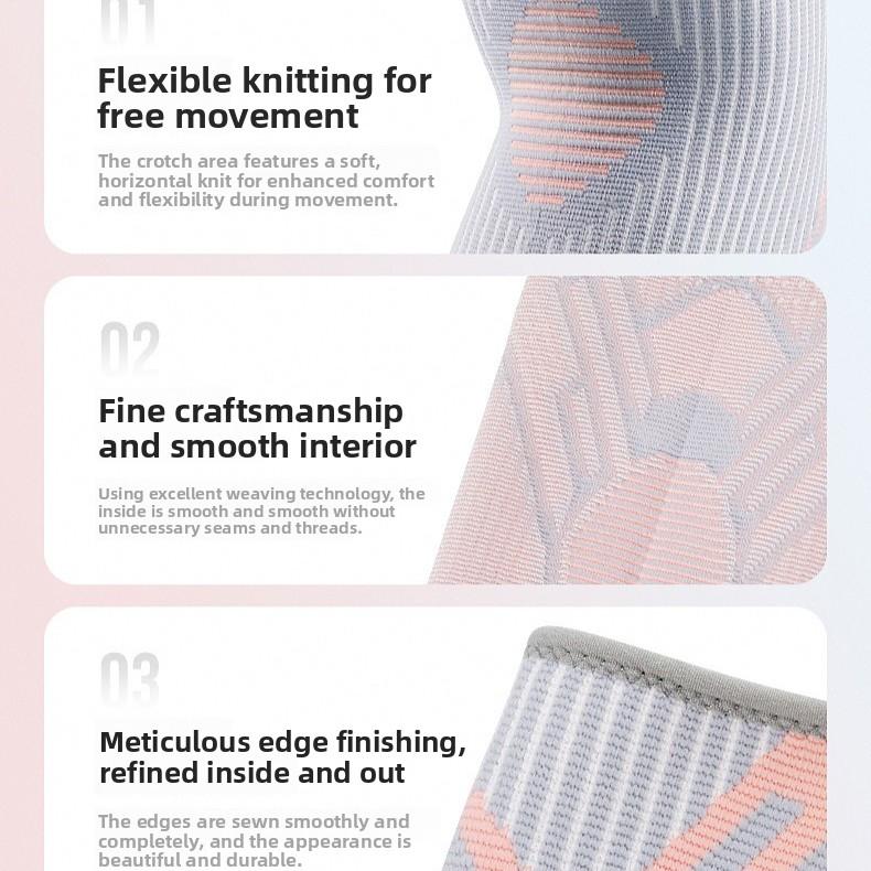 Sports Knee Pad Nylon Elastic Anti-Slip Silicone Knee Support for Basketball Running Cycling Breathable Knitted Thin Knee Brace Men Women M L XL
