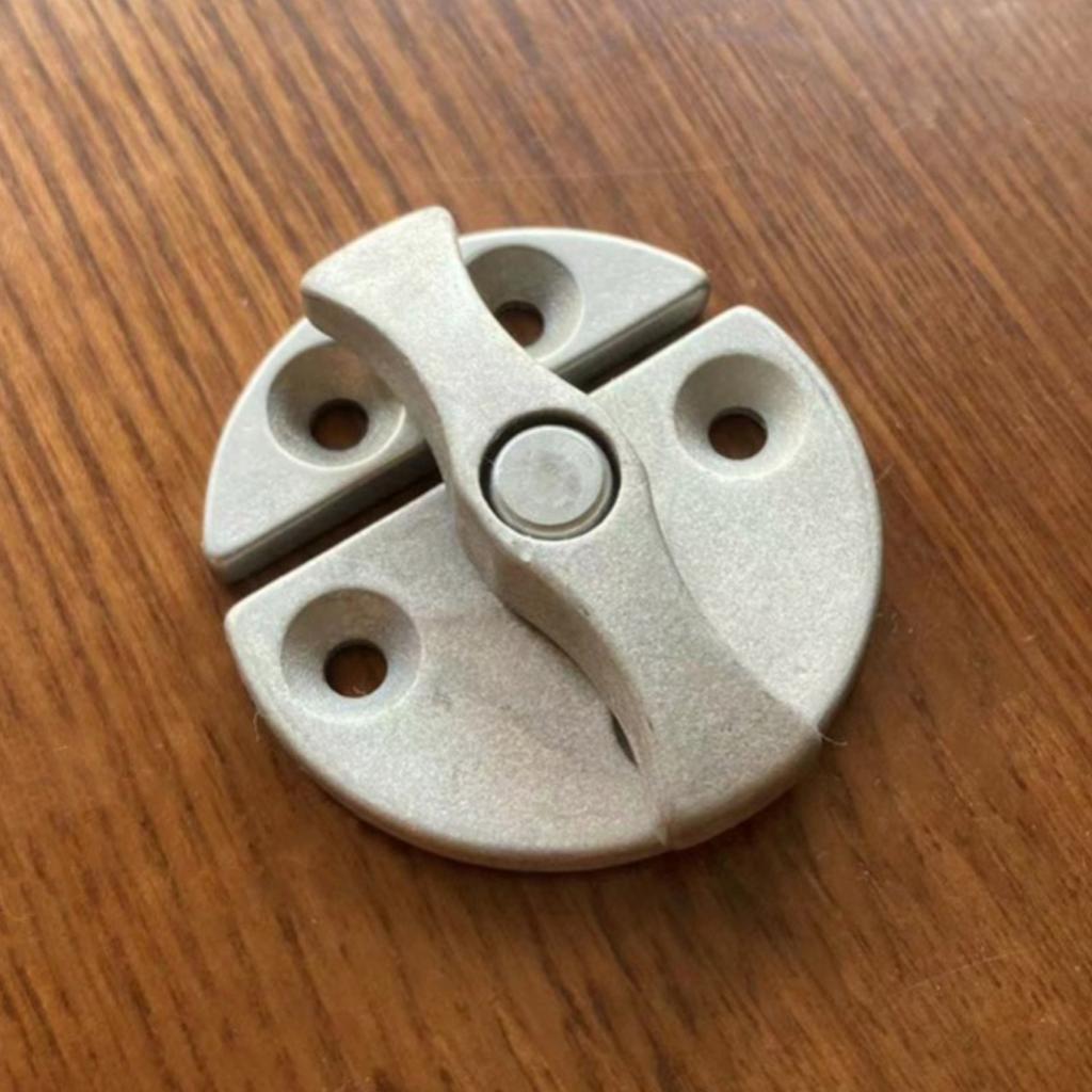 Marine Boat Door Catch Latch Stainless Steel Door Latch Round 45mm Twist Lock for Boat and External Cabinet