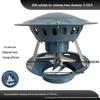 High-Power Anti-Backdraft Chimney Draft Fan & Smoke Extractor for Ventilation