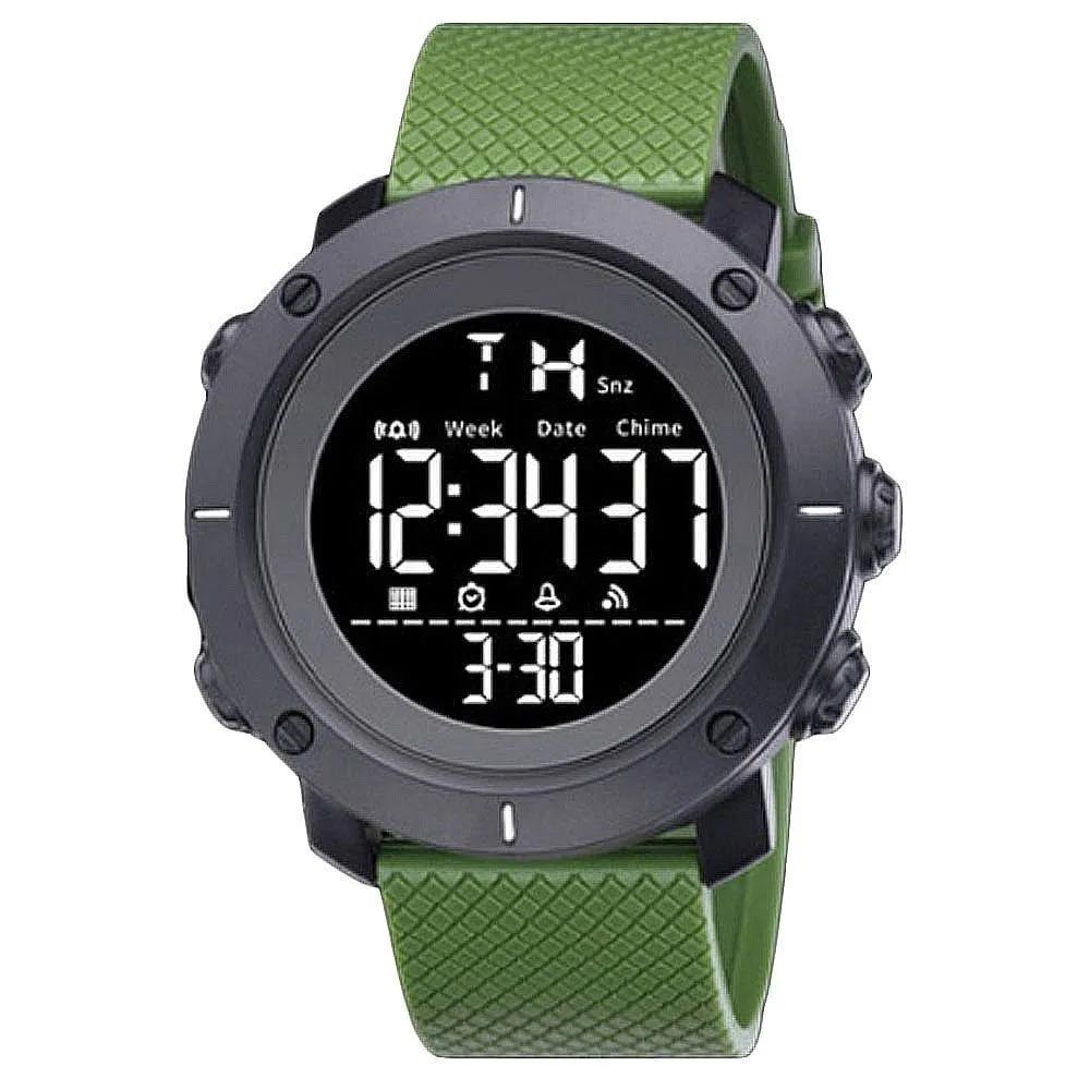 Luminous men s watch, men s sports watch, running watch, wristwatch, digital watch black